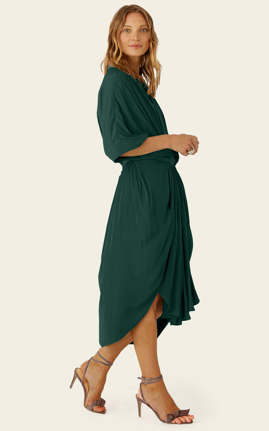 The Original Multiwear Dress - Evergreen, Midi