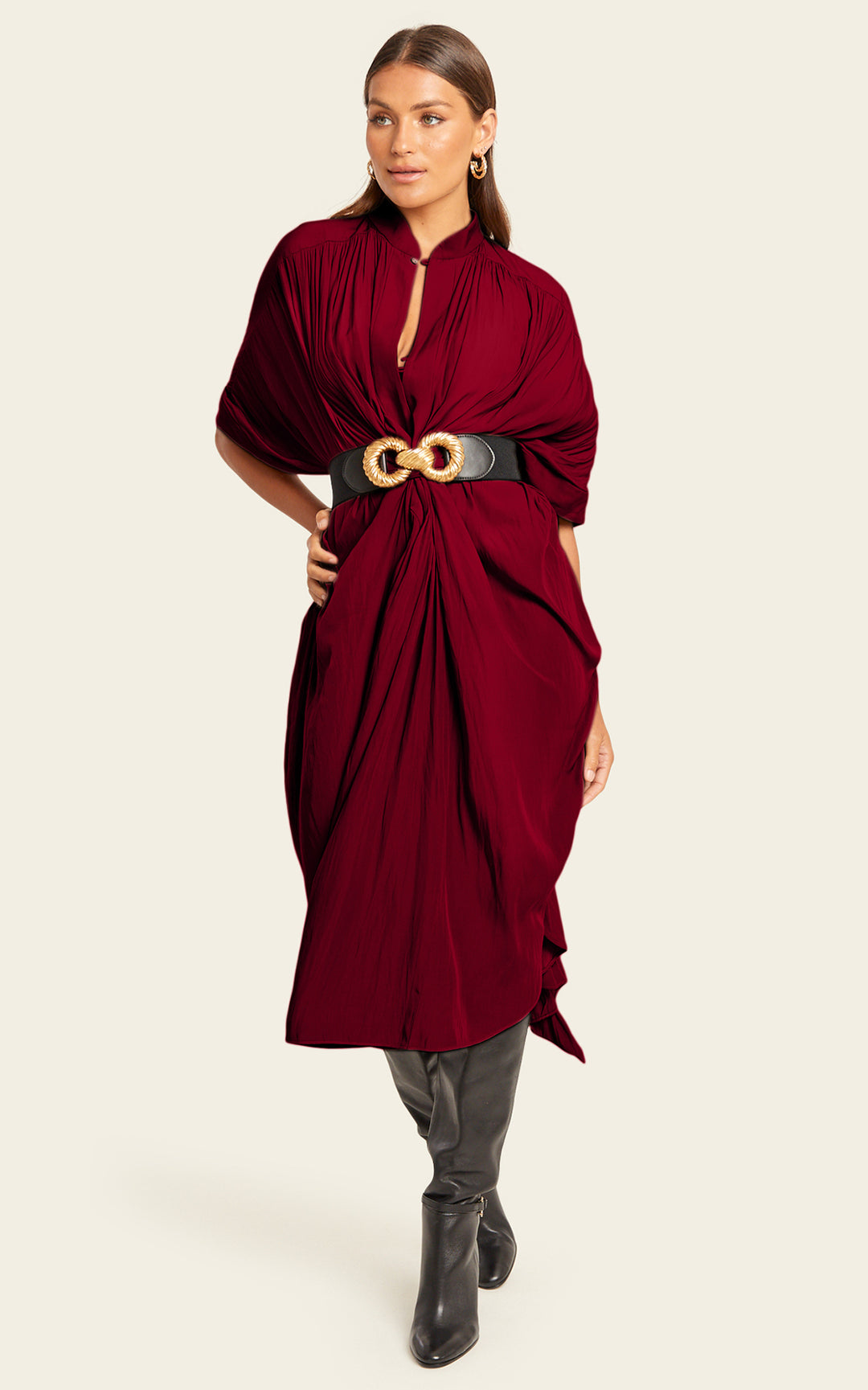 The Original Multiwear Dress - Blackberry, Midi